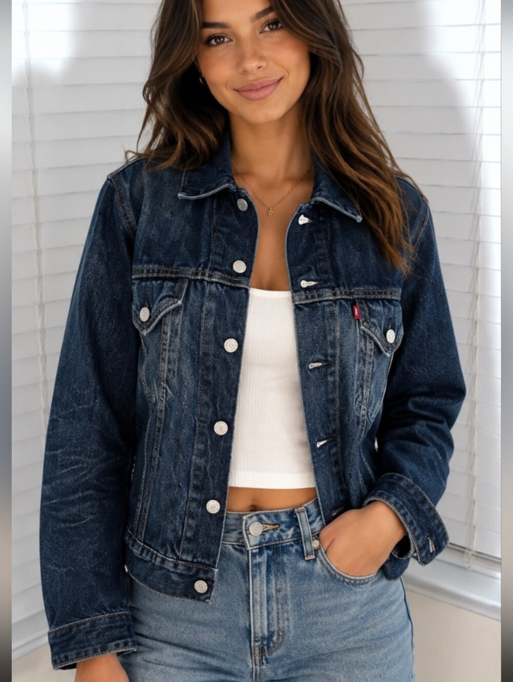 Levi's Trucker Jean Jacket Size M